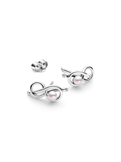 Infinity Knot Stud Earrings - Image 5
