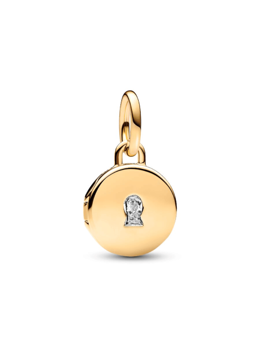 Openable & Engravable Love Locket Dangle Charm