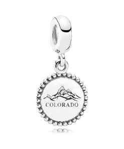 Colorado Snow Cap Dangle Charm