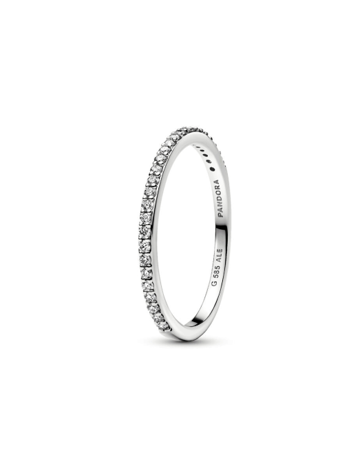 Pandora Era Lab-Grown Diamond Half Eternity Pave Band Ring - Image 3