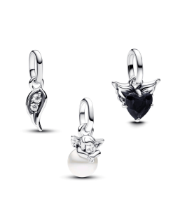 Angel Wings Charm Trio