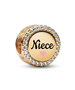 Engravable Niece Charm